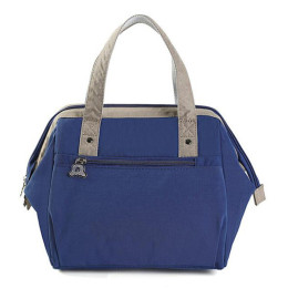 Insulated Lunch Bag With Shoulder Strap for Women Men & Kids Large Reusable Tote Bag