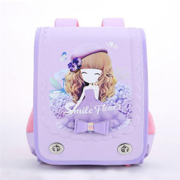 Children School Bag Waterproof Eva Orthopedic Backpacks For Girl Cartoon Princess Satchel