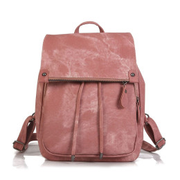 Women's Soft PU Leather Backpack Purse Mini Satchel