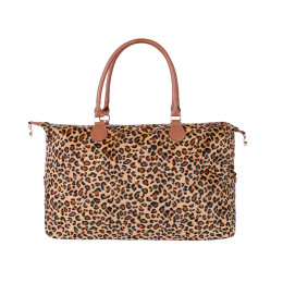 Leopard Duffle Bag For Women Large Cheetah Tote Shoulder Bag